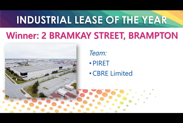 Industrial Lease of the Year